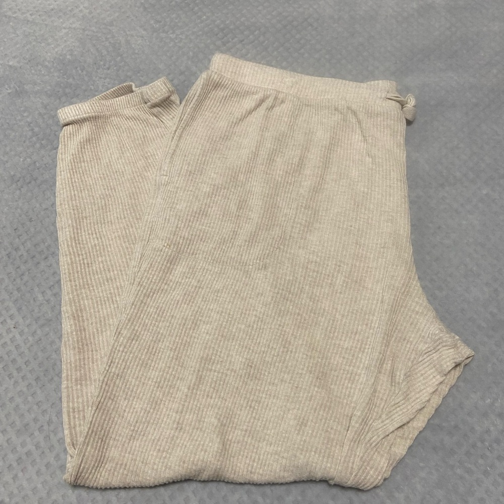 Auden Cream Ribbed Sleepwear